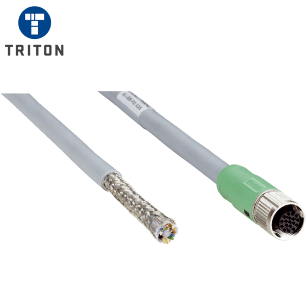 Sick Lector Power Cable 5 Metre 17 Way M12 2070426